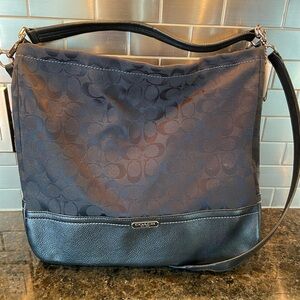 Coach Leather/Signature Canvas Bag